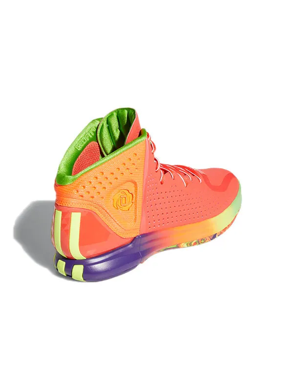 Кроссовки d rose 4 рестомод Adidas — изображение 4 из 4, красный/оранжевый/желтый