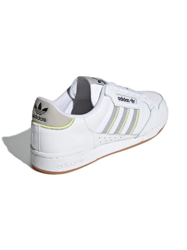 Кроссовки оригинальные континентальные 80 полосок Adidas — изображение 4 из 4, серебристый/серый