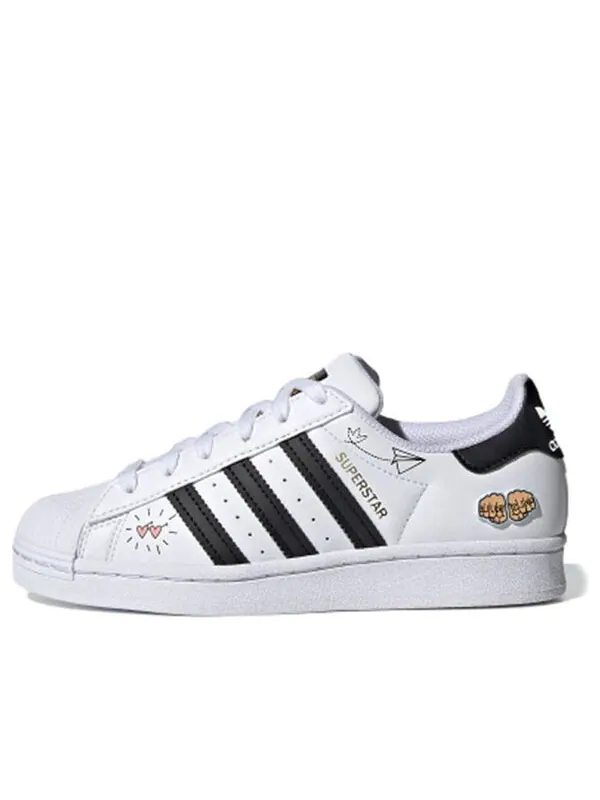 Кроссовки суперзвезда j Adidas — изображение 1 из 4, белый/черный/синий