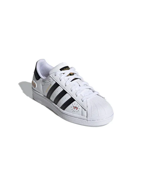 Кроссовки суперзвезда j Adidas — изображение 3 из 4, белый/черный/синий