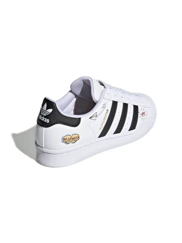 Кроссовки суперзвезда j Adidas — изображение 4 из 4, белый/черный/синий