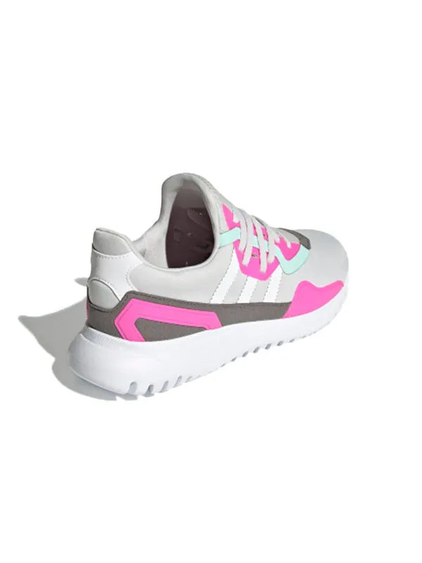 Кроссовки оригиналы flex j Adidas — изображение 4 из 4, серый/розовый/белый