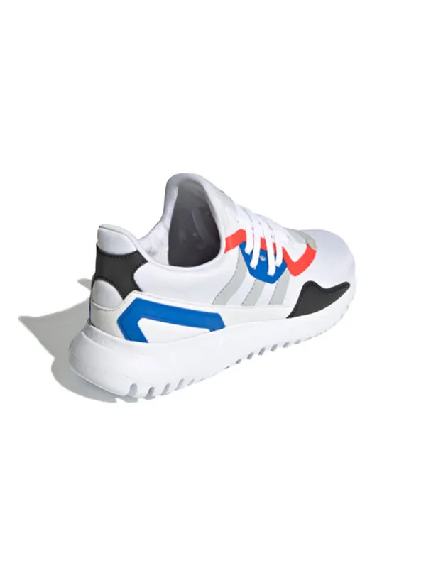 Кроссовки flex j Adidas — изображение 4 из 4, белый/синий/серый