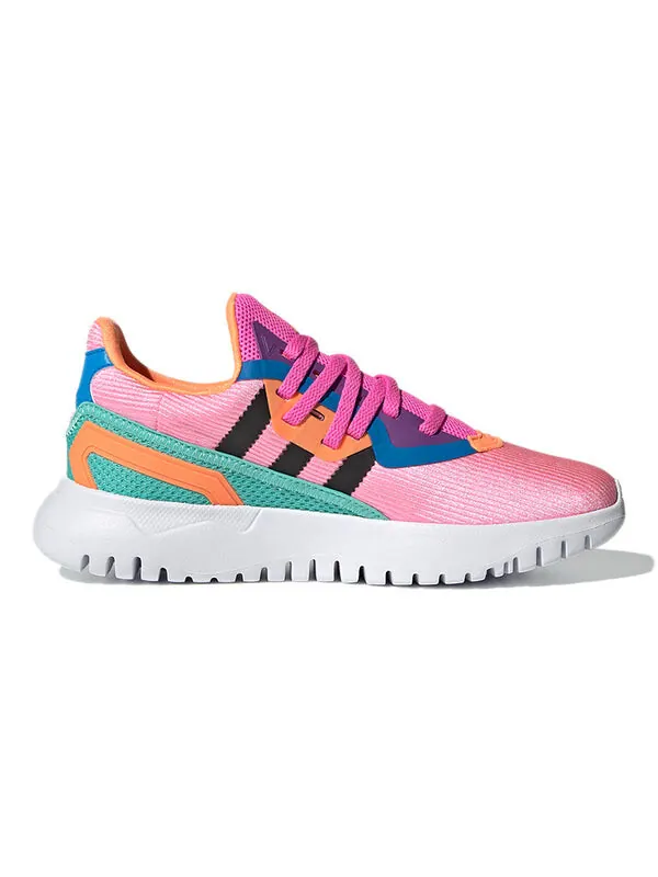 Кроссовки оригиналы flex j Adidas — изображение 2 из 4, розовый/синий