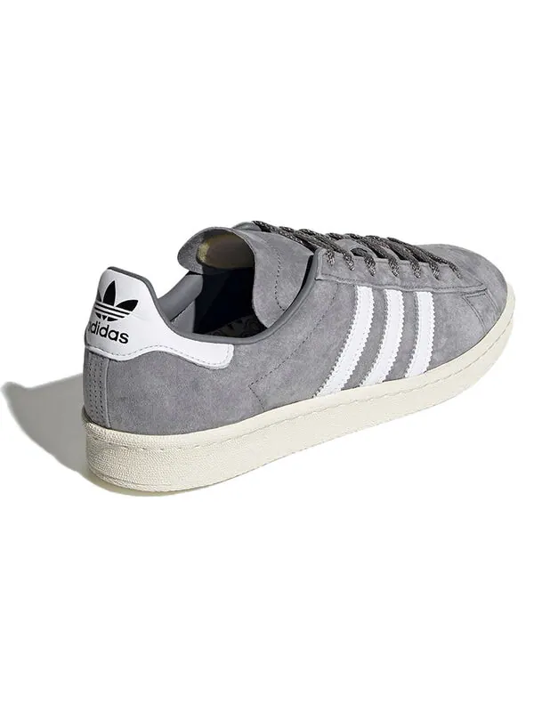 Кроссовки кампус 80-х Adidas — изображение 4 из 4, серый/белый