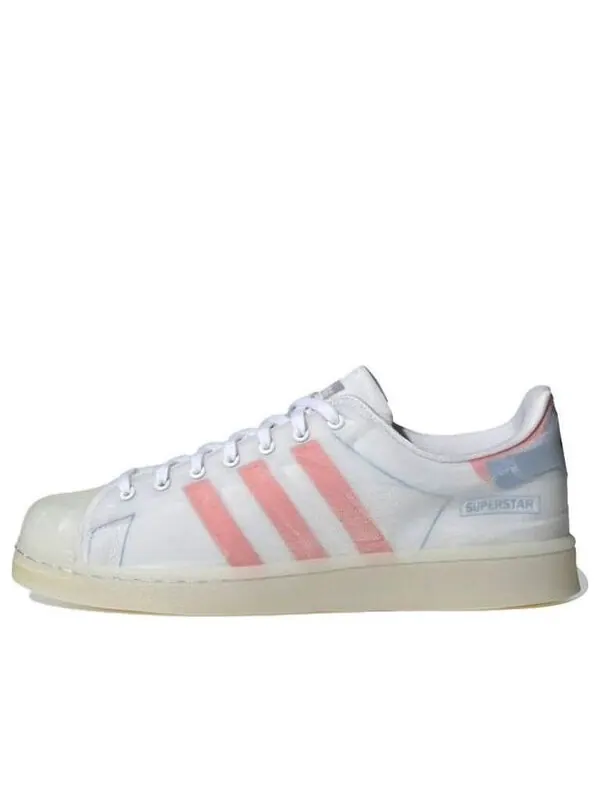 Кроссовки superstar futureshell Adidas — изображение 1 из 4, белый/красный