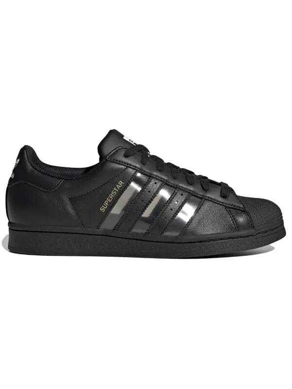 Кроссовки суперзвезда Adidas — изображение 2 из 4, черный/серебристый