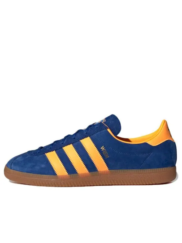 Кроссовки wien spzl Adidas — изображение 1 из 4, синий/желтый