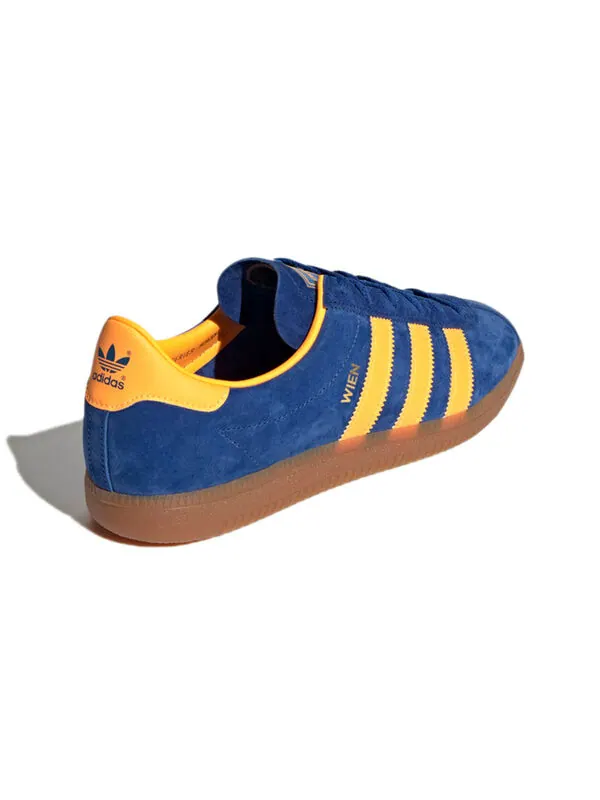Кроссовки wien spzl Adidas — изображение 4 из 4, синий/желтый