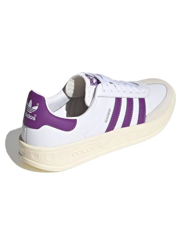 Кроссовки оригиналы мадридские туфли Adidas — изображение 4 из 4, белый/фиолетовый