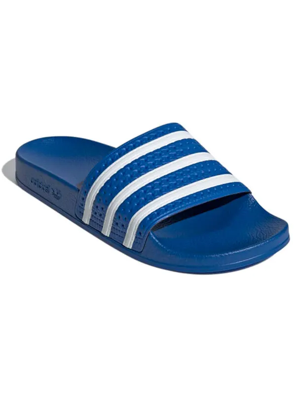 Кроссовки adilette slide Adidas — изображение 3 из 4, синий/белый