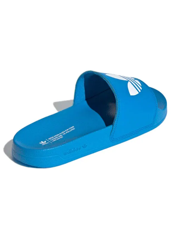 Тапочки adilette lite slide 'bright blue' Adidas — изображение 4 из 4, синий