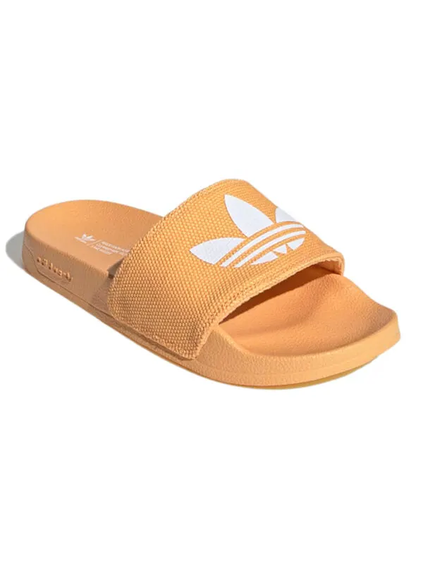 Тапочки adilette lite slide 'hazy orange' Adidas — изображение 3 из 4, оранжевый