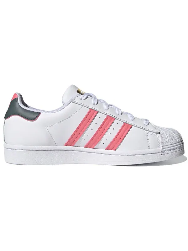 Кроссовки суперзвезда Adidas — изображение 2 из 4, белый/красный/черный