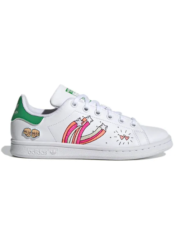 Кроссовки stan smith j Adidas — изображение 2 из 4, белый