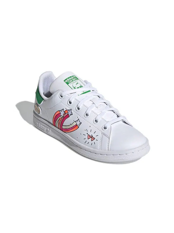 Кроссовки stan smith j Adidas — изображение 3 из 4, белый