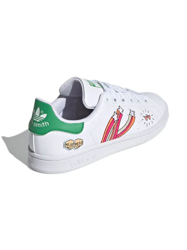 Кроссовки stan smith j Adidas — изображение 4 из 4, белый
