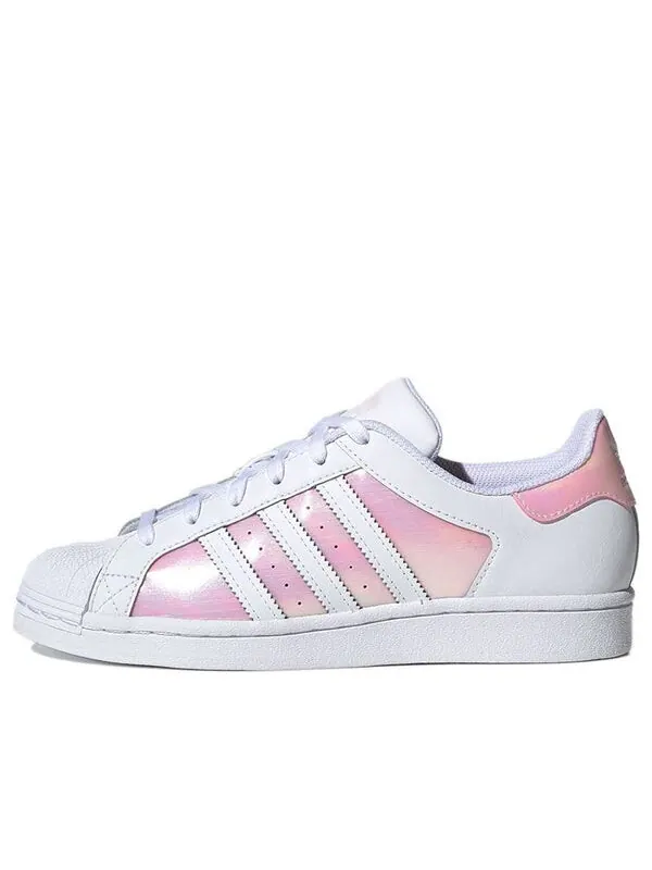 Кроссовки суперзвезда Adidas — изображение 1 из 4, светлый розовый/белый