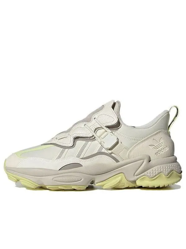 Кроссовки оригиналы ozweego флипшилд Adidas — изображение 1 из 4, серый