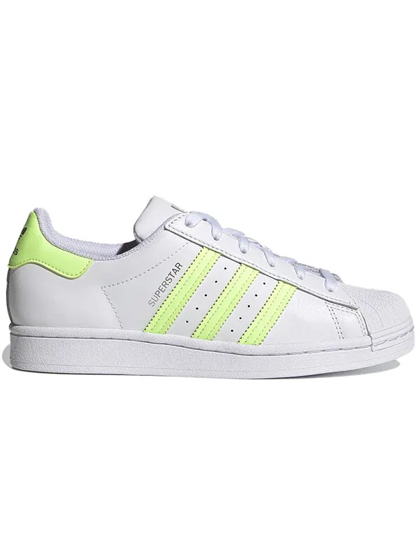 Кроссовки суперзвезда Adidas — изображение 2 из 4, белый/зеленый