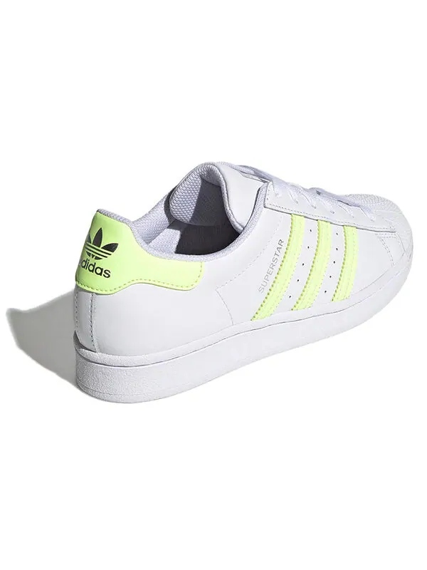 Кроссовки суперзвезда Adidas — изображение 4 из 4, белый/зеленый