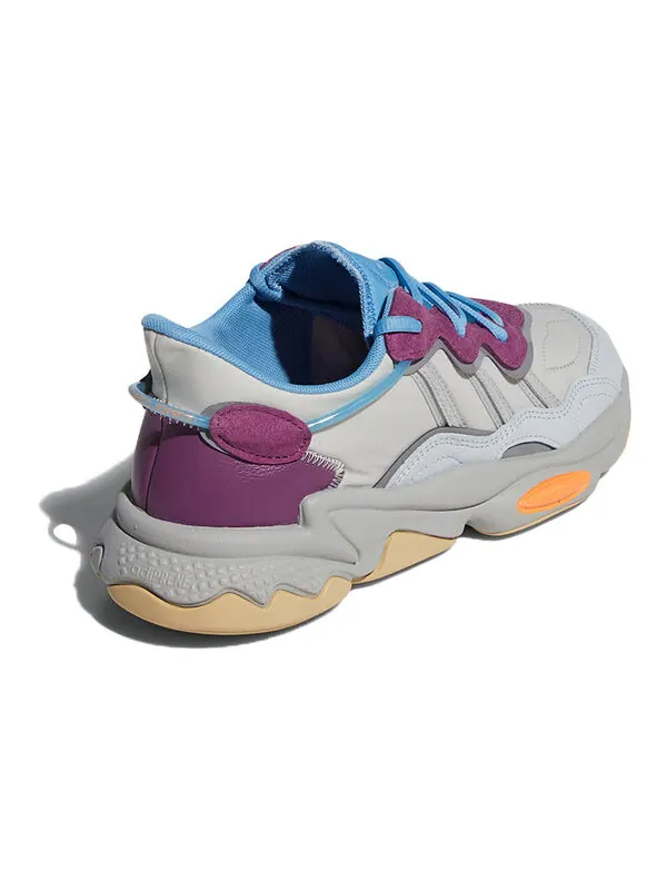 Кроссовки оригиналы ozweego Adidas — изображение 4 из 4, серый/фиолетовый/синий