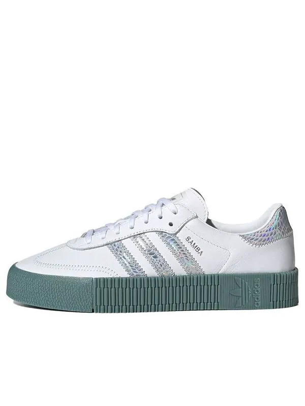 Кроссовки sambarose Adidas — изображение 1 из 4, белый/синий