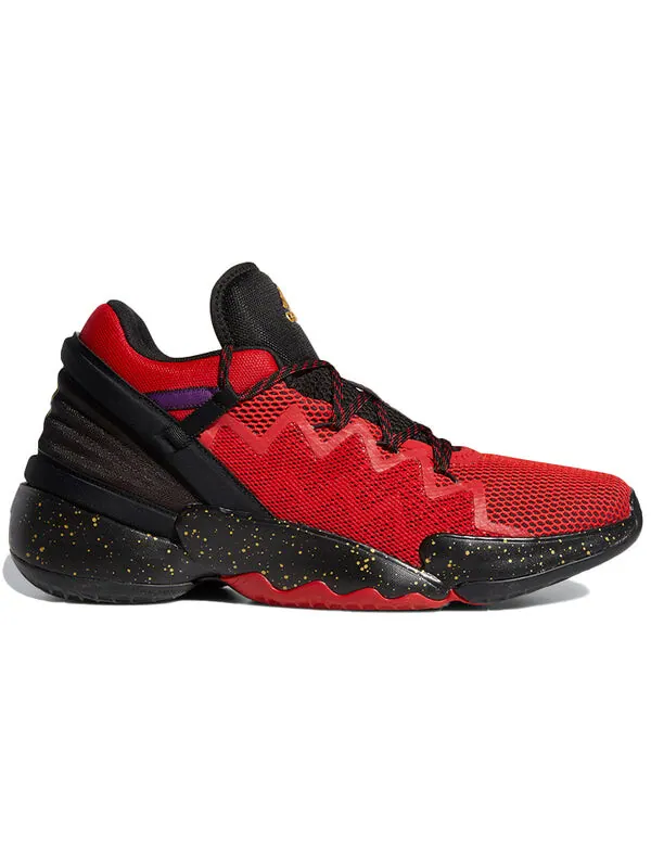 Кроссовки d.o.n. issue #2 'chinese new year' Adidas — изображение 2 из 4, красный/черный
