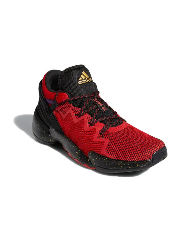 Кроссовки d.o.n. issue #2 'chinese new year' Adidas — изображение 3 из 4, красный/черный
