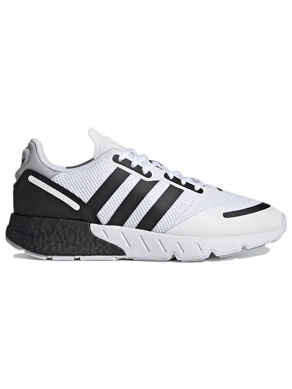 Кроссовки zx 1k boost Adidas — изображение 2 из 4, белый/черный/серебристый