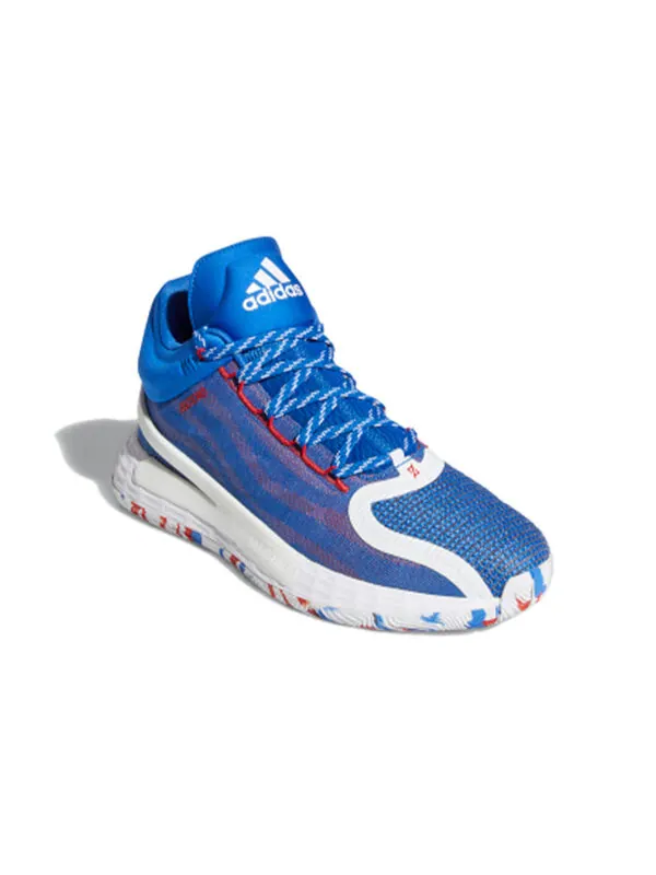 Кроссовки d rose 11 'fast don't lie - blue' Adidas — изображение 3 из 4, синий/белый/красный