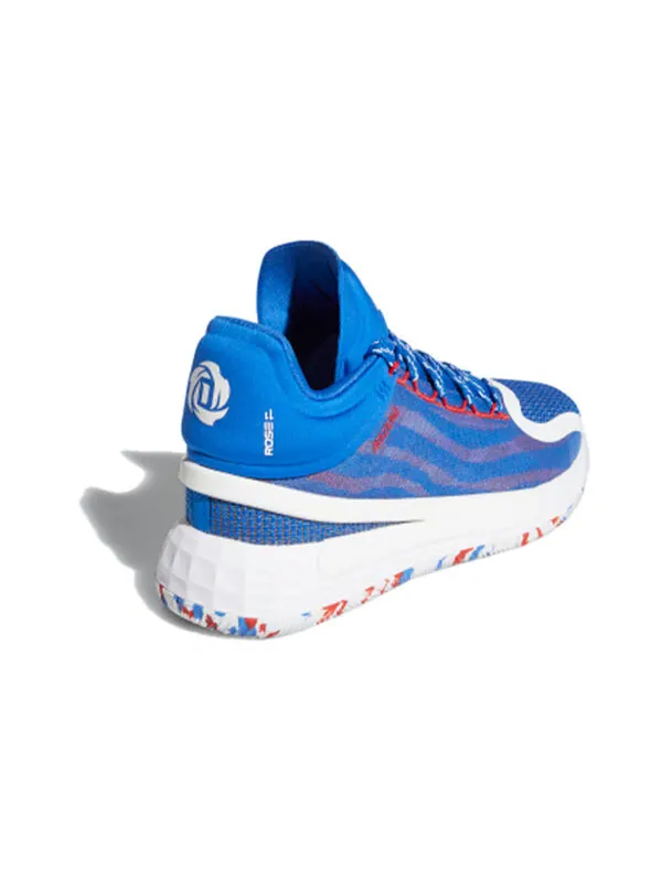 Кроссовки d rose 11 'fast don't lie - blue' Adidas — изображение 4 из 4, синий/белый/красный