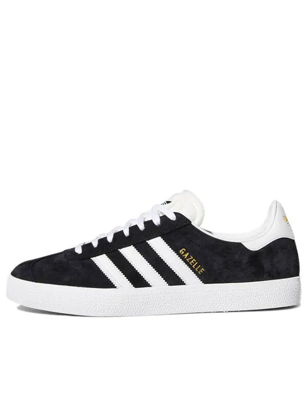 Кроссовки gazelle adv Adidas — изображение 1 из 4, черный/белый/золотистый