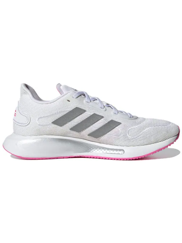 Кроссовки galaxar run shoes серебристые Adidas — изображение 2 из 4, белый/серебристый