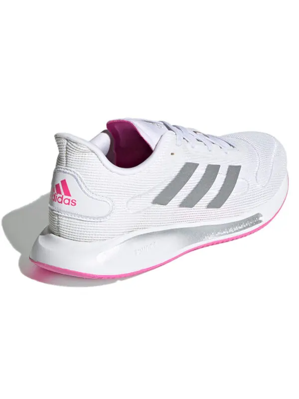 Кроссовки galaxar run shoes серебристые Adidas — изображение 4 из 4, белый/серебристый