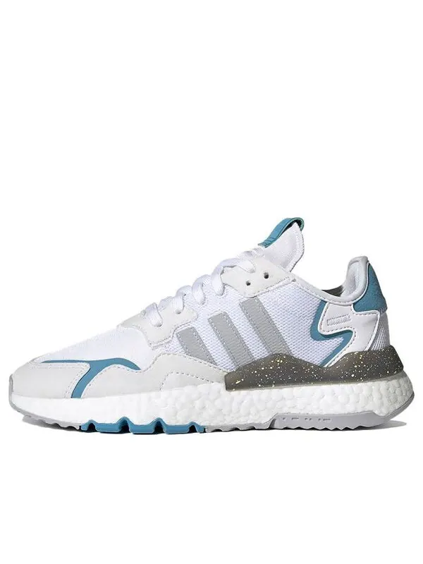 Кроссовки оригинальные nite jogger shoes Adidas — изображение 1 из 4, белый/синий