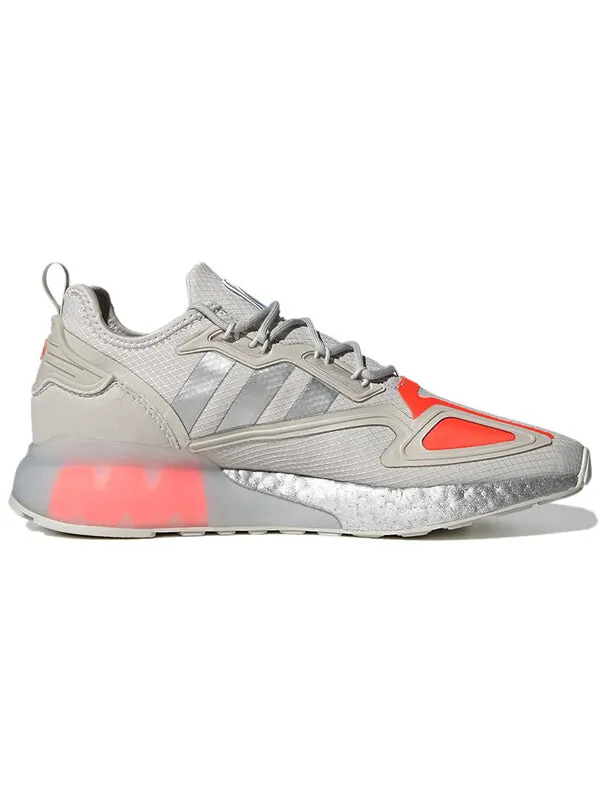 Кроссовки zx 2k boost Adidas — изображение 2 из 4, серый