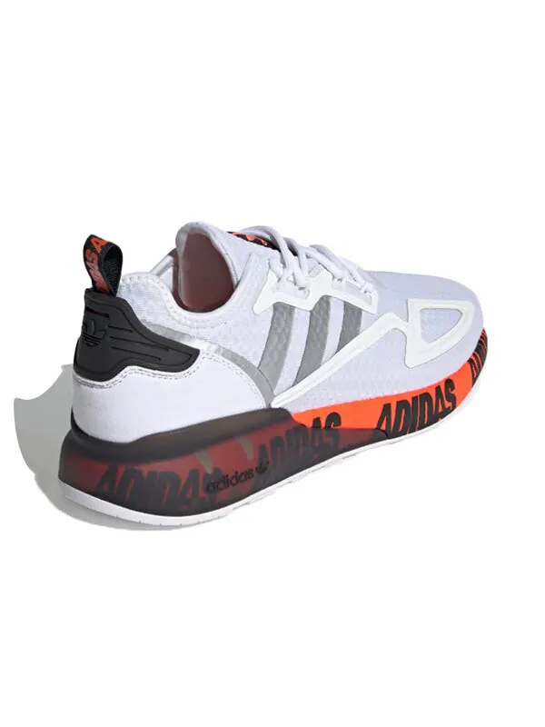 Кроссовки zx 2k boost Adidas — изображение 3 из 4, белый