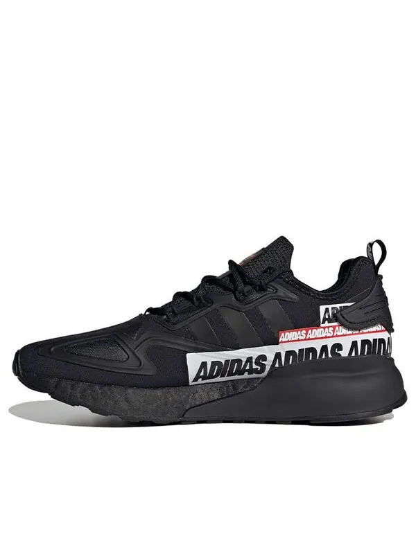 Кроссовки zx 2k boost Adidas — изображение 1 из 4, черный/белый/красный