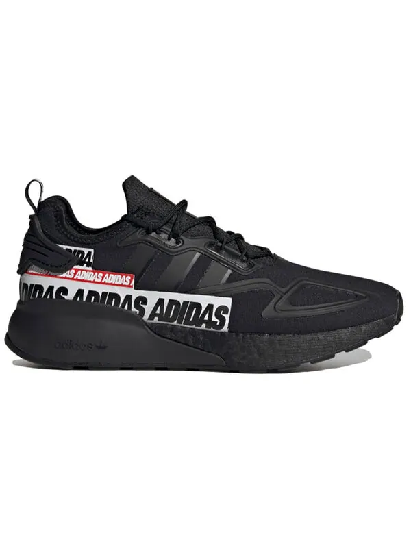 Кроссовки zx 2k boost Adidas — изображение 2 из 4, черный/белый/красный