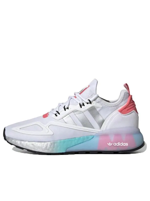 Кроссовки nasa x zx 2k boost Adidas — изображение 1 из 4, белый
