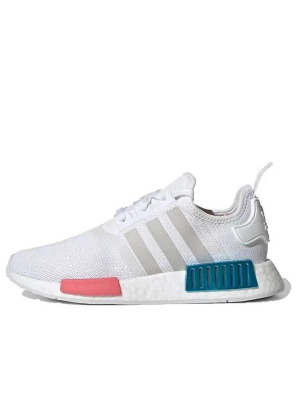 Кроссовки nmd_r1 Adidas — изображение 1 из 4, белый