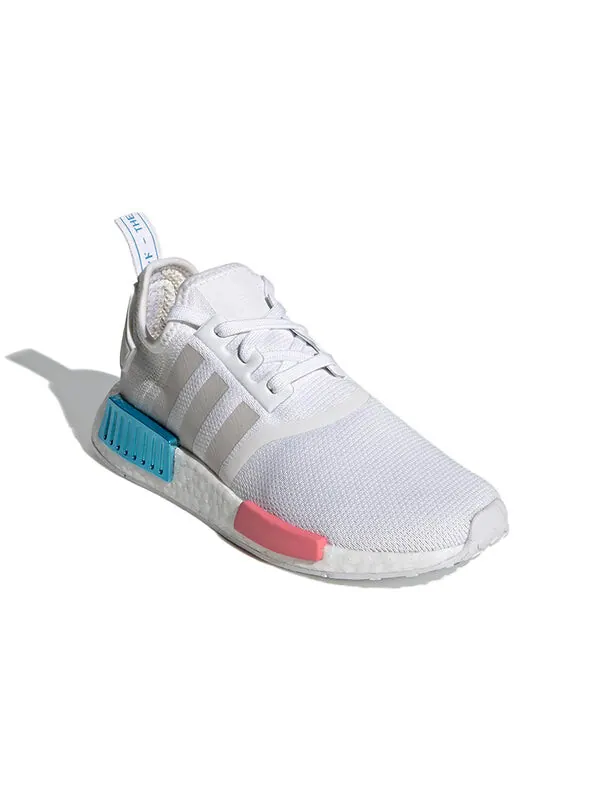 Кроссовки nmd_r1 Adidas — изображение 3 из 4, белый