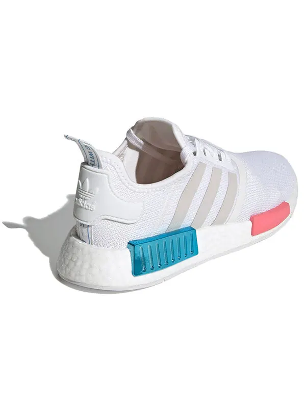 Кроссовки nmd_r1 Adidas — изображение 4 из 4, белый