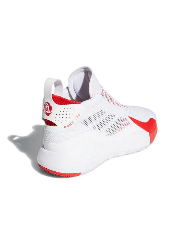 Кроссовки d rose 773 2020 'white vivid red' Adidas — изображение 4 из 4, белый/красный
