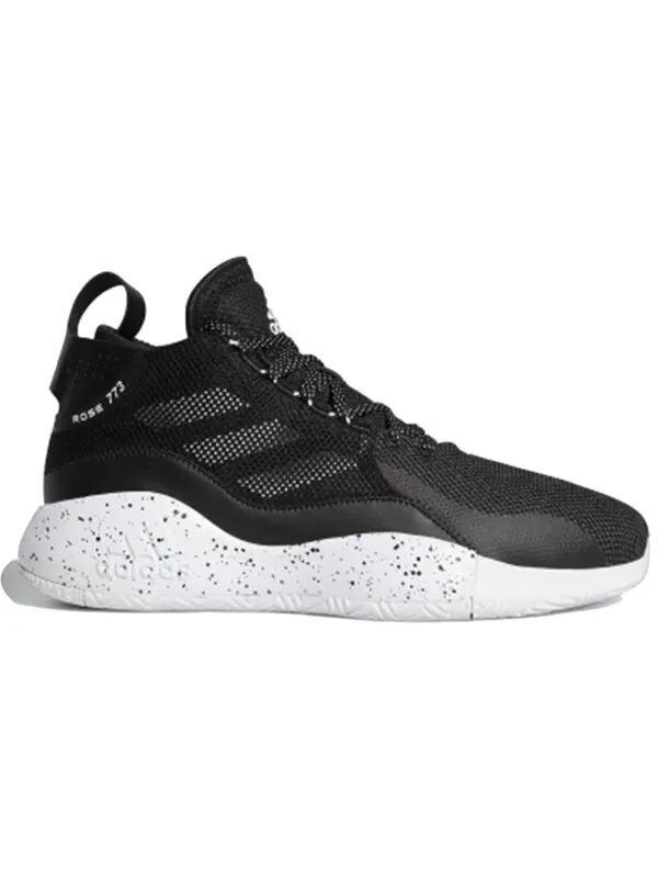 Кроссовки adidas D Rose 773 2020 Black — изображение 2 из 4, черный
