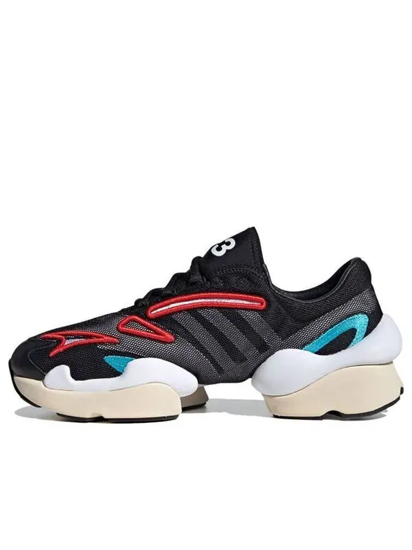 Кроссовки adidas Y-3 Ren 'Black Red' — изображение 1 из 4, черный/синий/красный