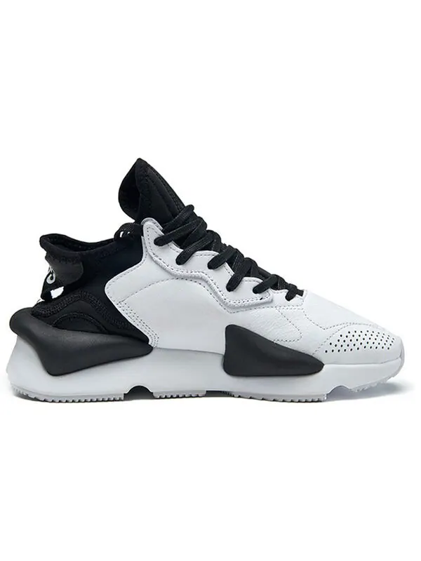 Кроссовки adidas Y-3 Kaiwa 'White Black' — изображение 2 из 4, белый/черный