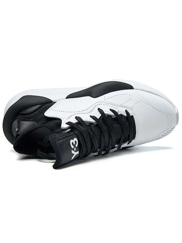 Кроссовки adidas Y-3 Kaiwa 'White Black' — изображение 4 из 4, белый/черный
