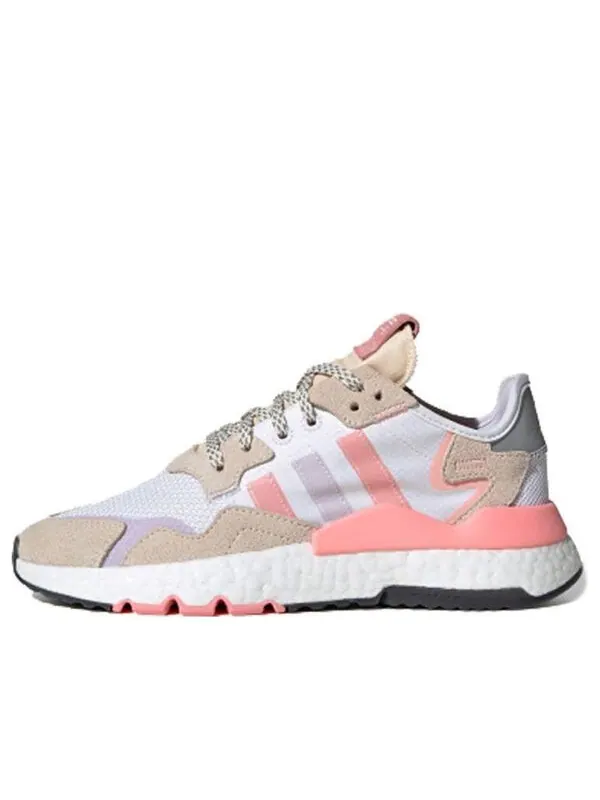 Кроссовки ночные джоггеры Adidas — изображение 1 из 4, белый